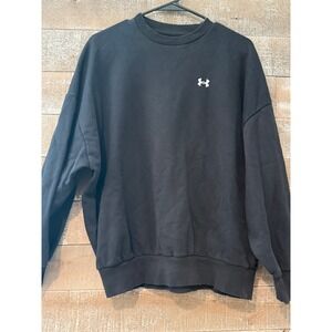 Under Armour Sweatshirt Women Small Black